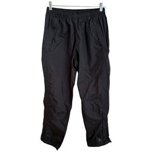 REI Women’s size Medium Black Waterproof Pants Camping Hiking Packable